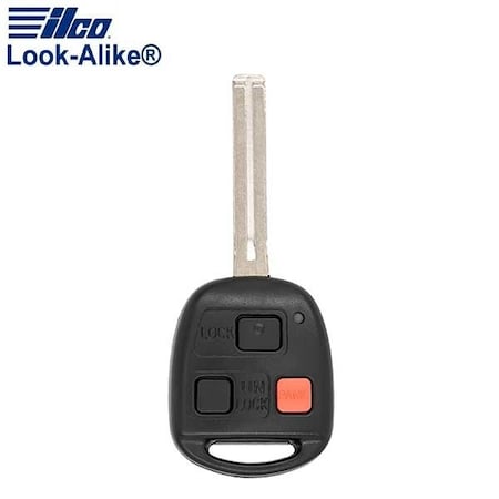 Ilco LAL RHK-LEXUS-3B7 Lexus 3 Button Remote Head Key (HYQ1512V) ILCO-AX00014740